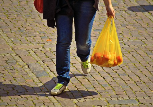 What are the positive effects of reusing plastic bags?