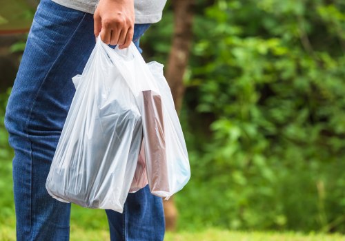 What does california use instead of plastic bags?