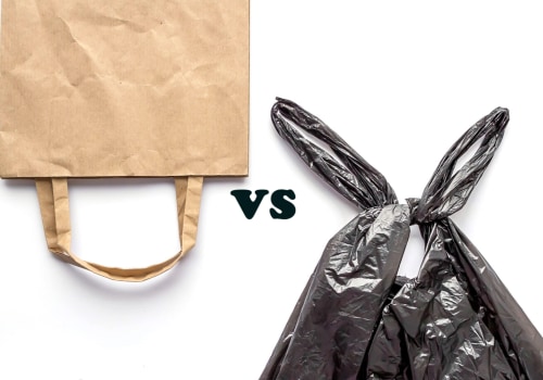 Why plastic bags are better than paper?