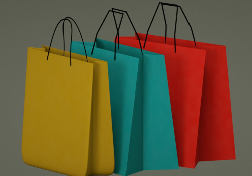 What is one advantage of plastic over paper bags?